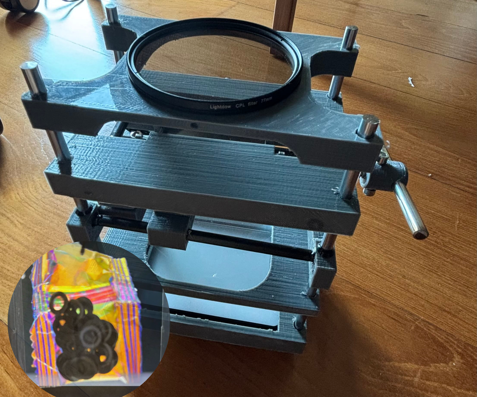 Portable Transmission Polariscope