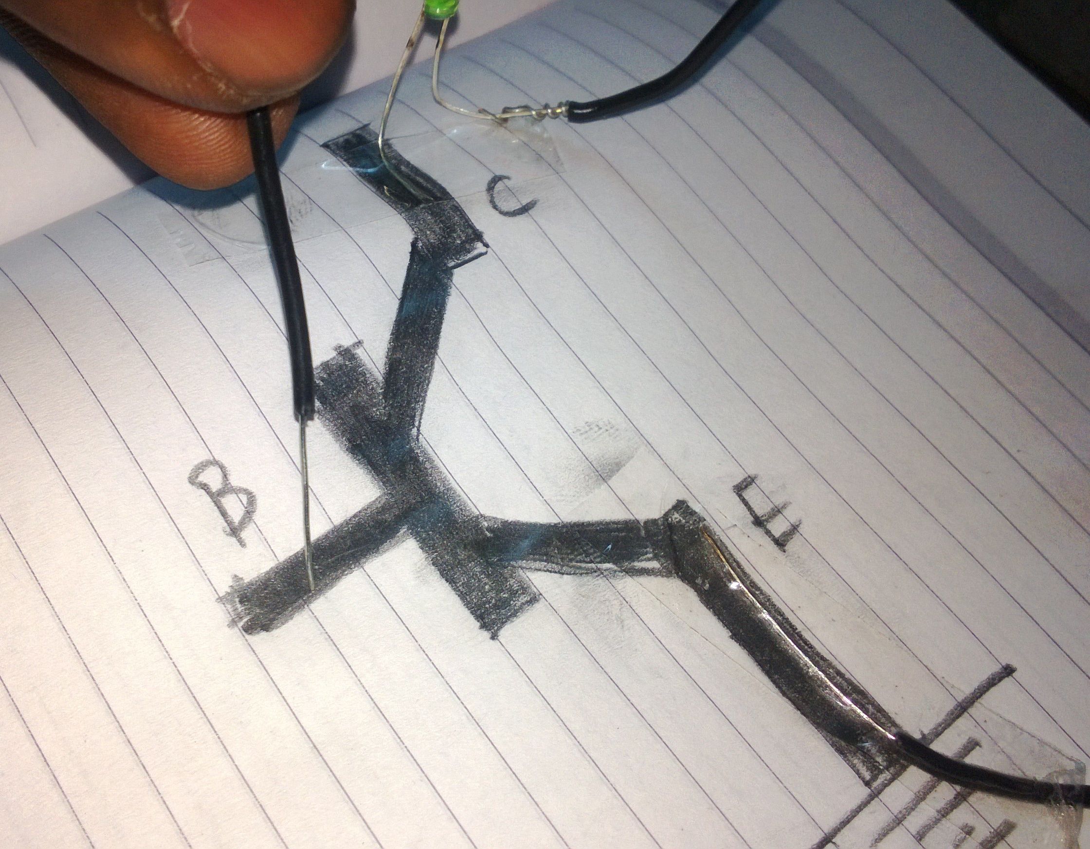 How to Make Paper Transistor