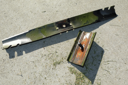 How to Replace a Lawn Mower Blade 5 Steps Instructables