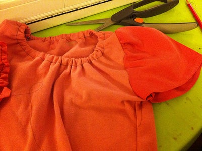 Ruffly Pink Applique Shirt