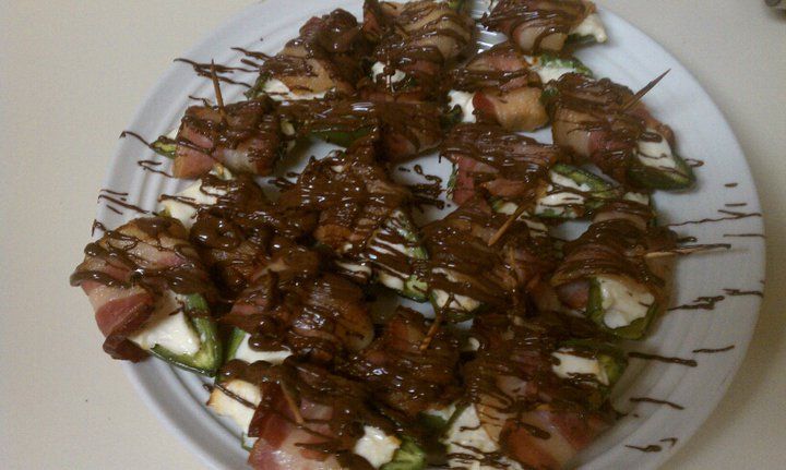 Chocolate Bacon Jalepenos