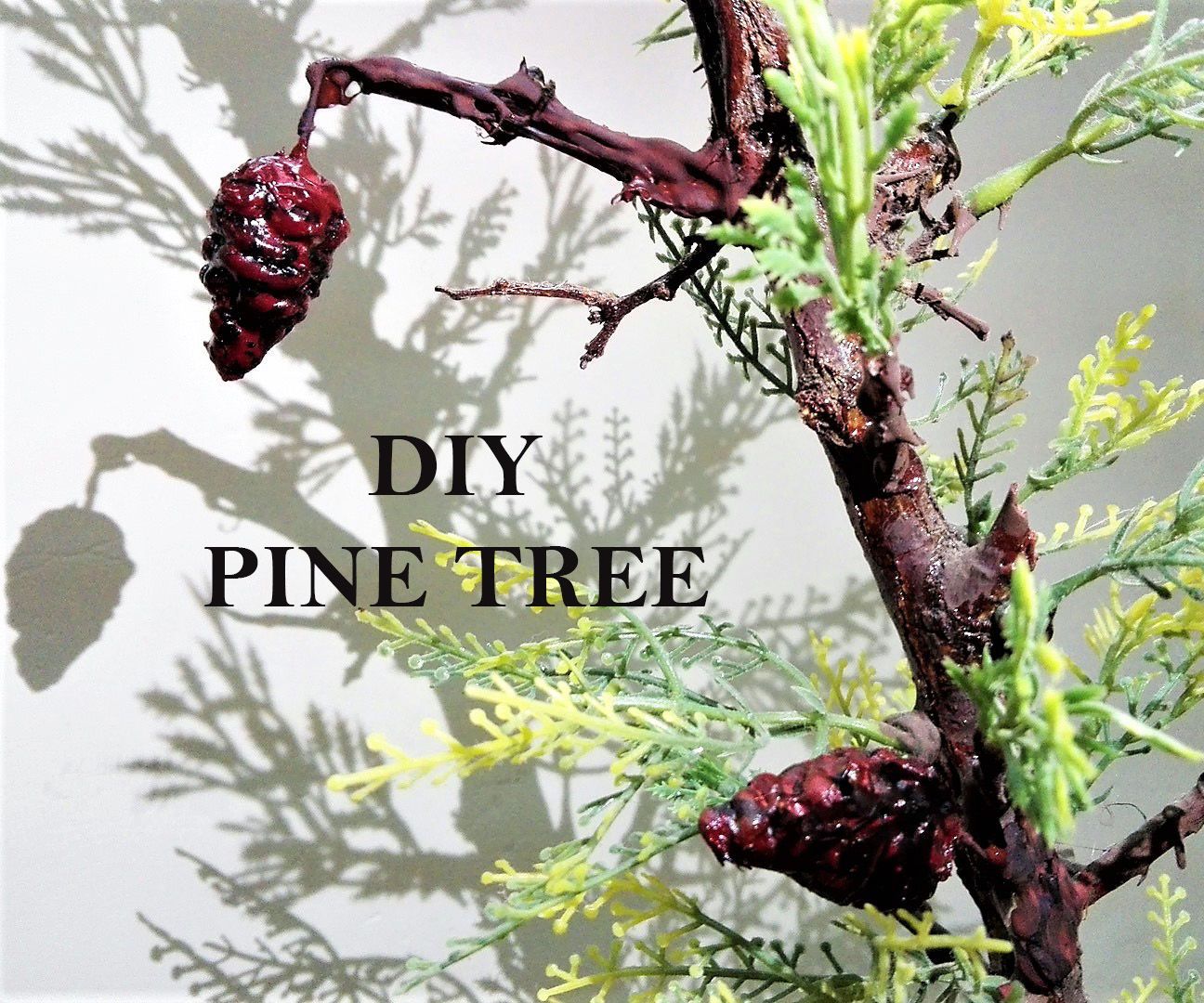 DIY Pine Tree ,Easy and Beautiful Tree
