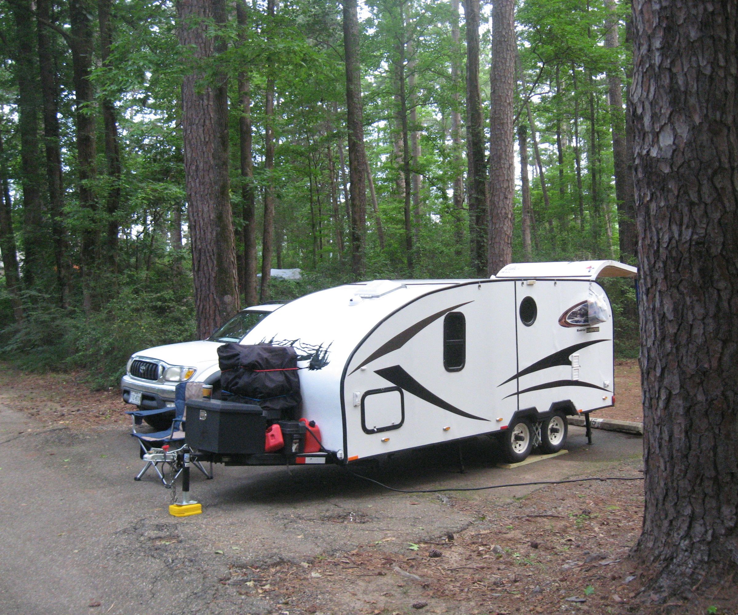 Tandem Axle Reverse Teardrop Camper (Harbor Freight)