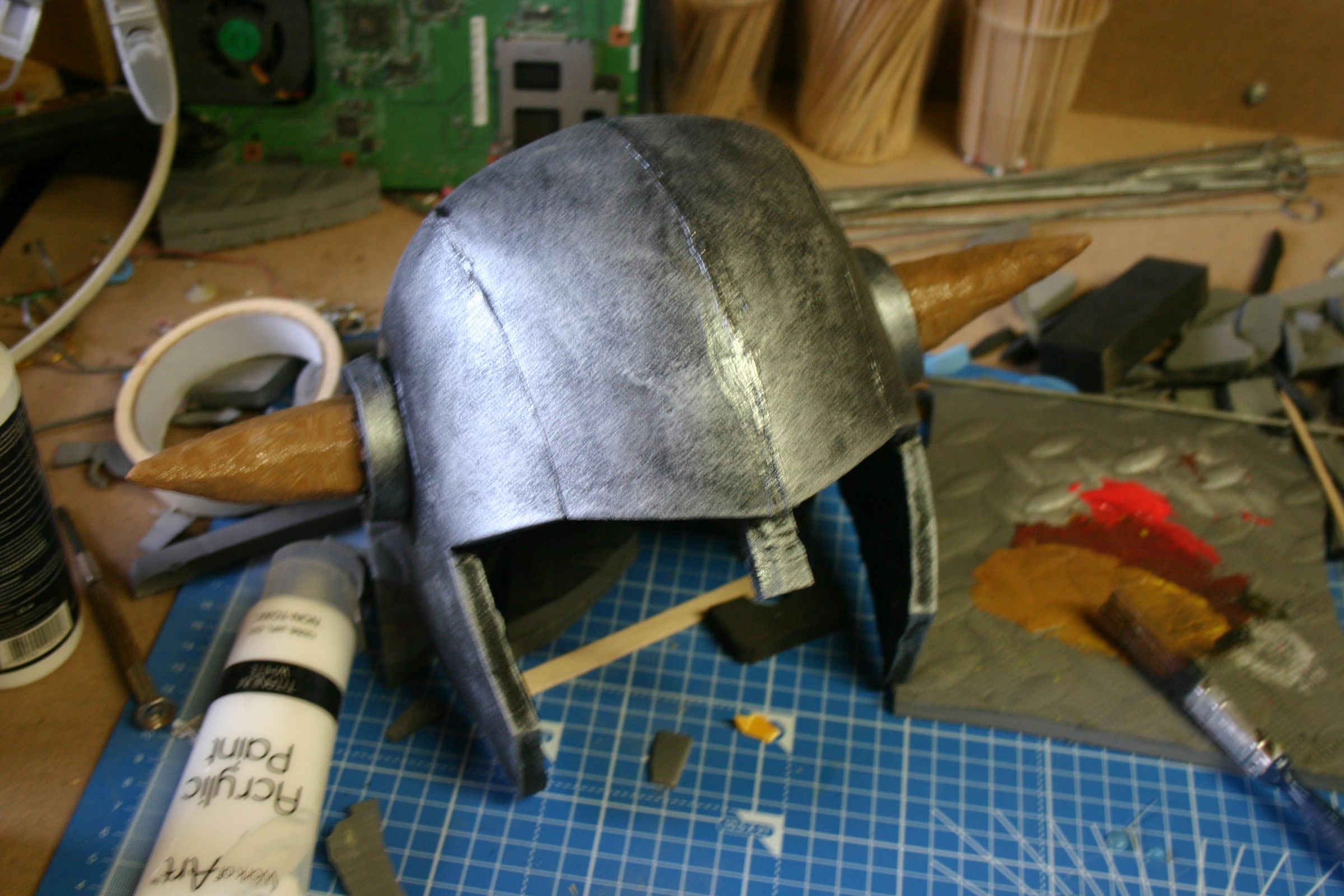 Viking Helmet EVA Foam Steps (with Pictures) Instructables