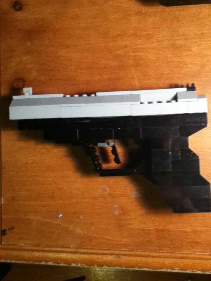 Lego P99 Pistol With Slide 
