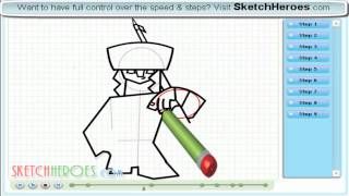 How to Draw Lin Chung (Hero 108)