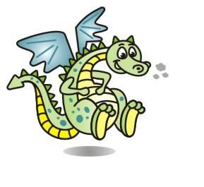 How to Draw a Cartoon Dragon!!!