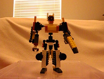 Lego Transformer: "I Don't Know What to Call It. It's Cool, So I Just Want to Show You."