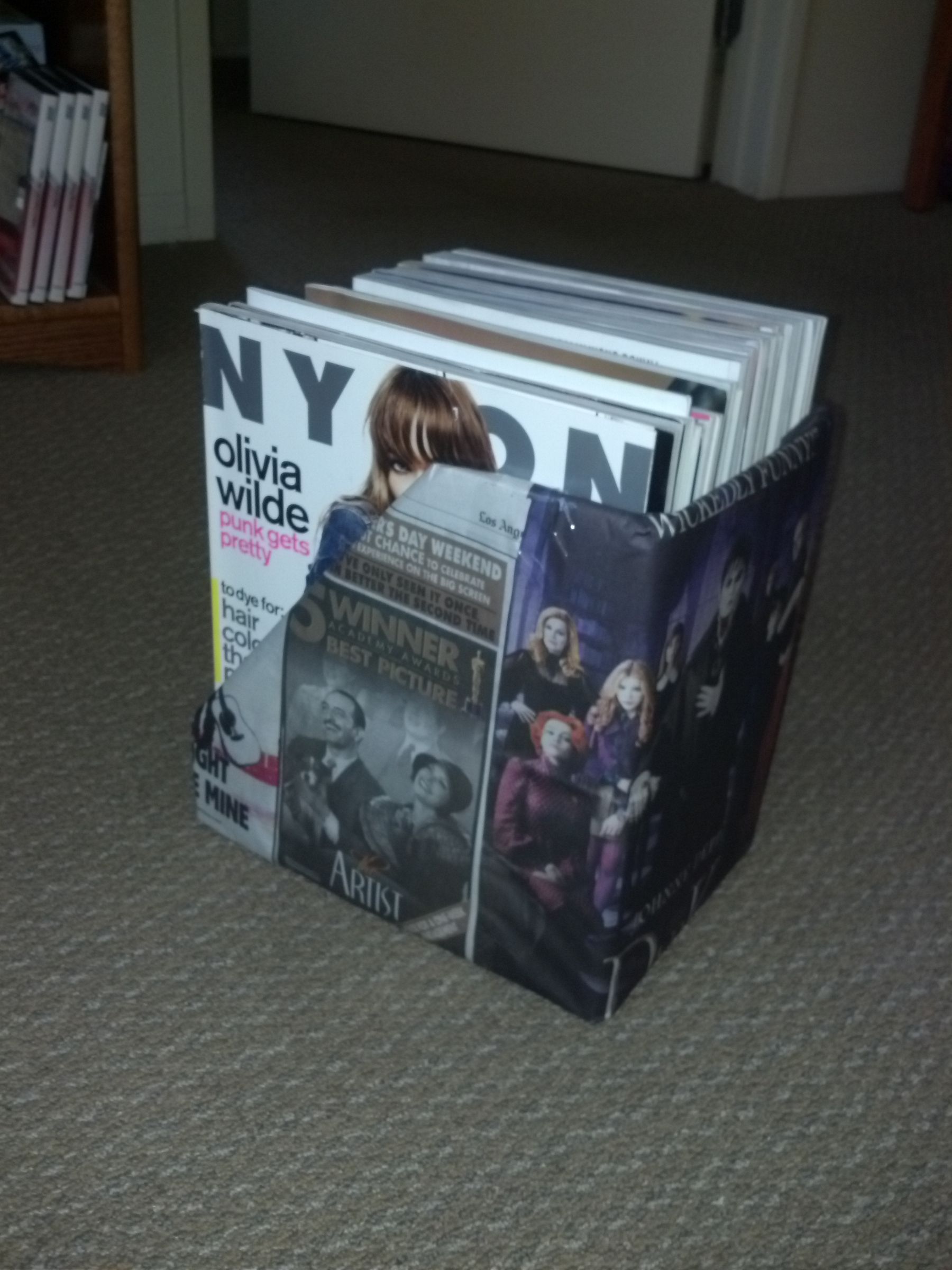 Pop Culture Magazine Rack