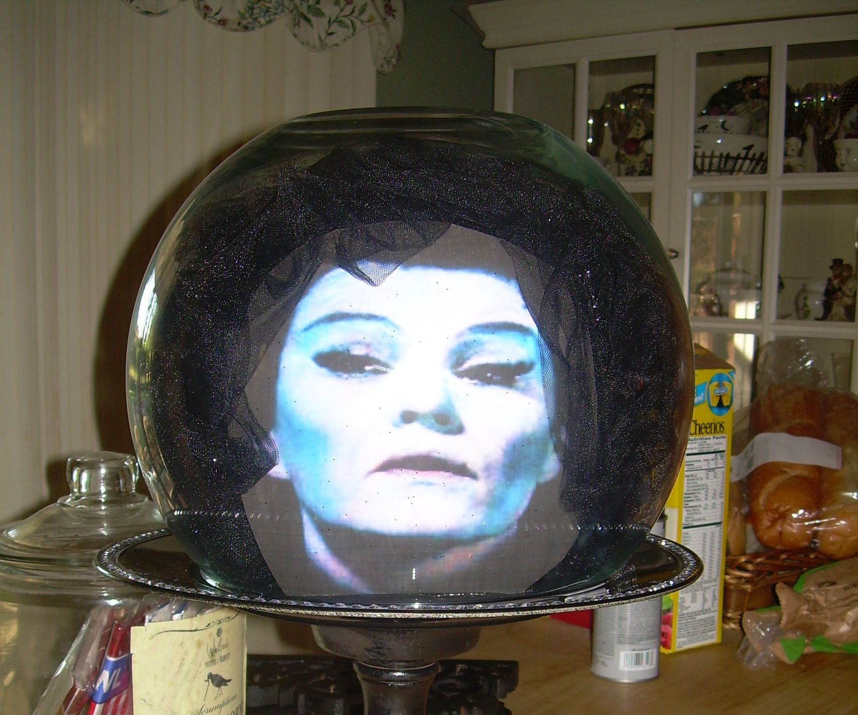 DIY Madame Leota Crystal Ball