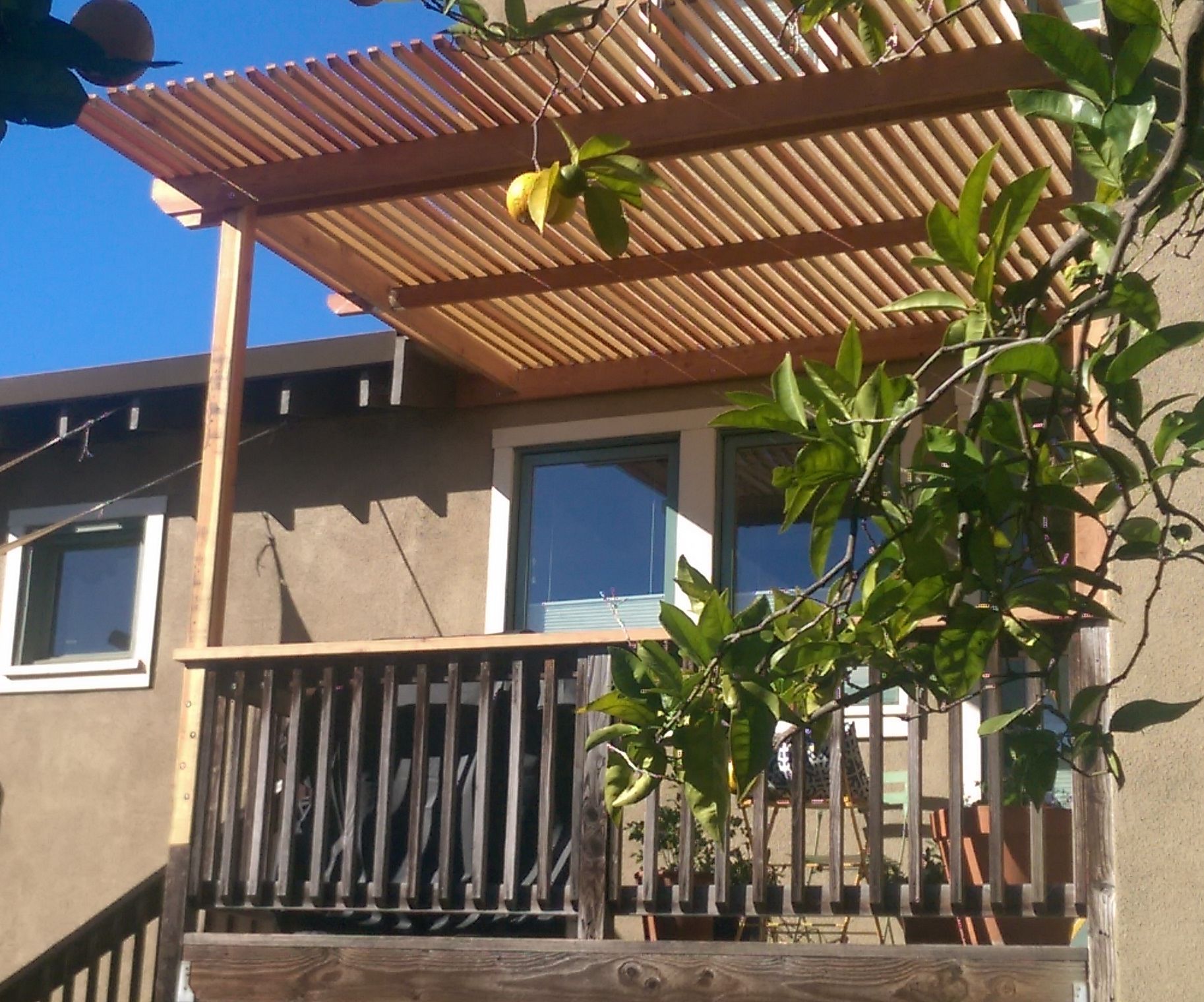 Shade Arbor for Deck