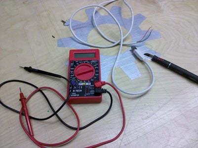 First, You Will Need to Find an Used USB Cable, a Multimeter and a X-acto Blade.