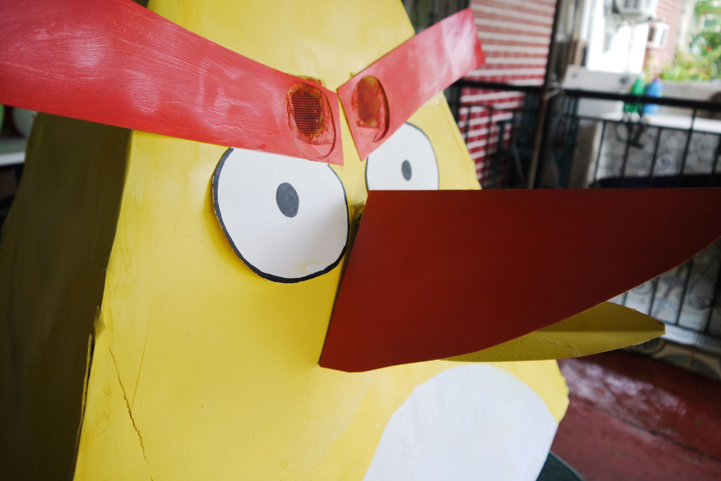 Paper Mache Angry Birds Costume! Instructables