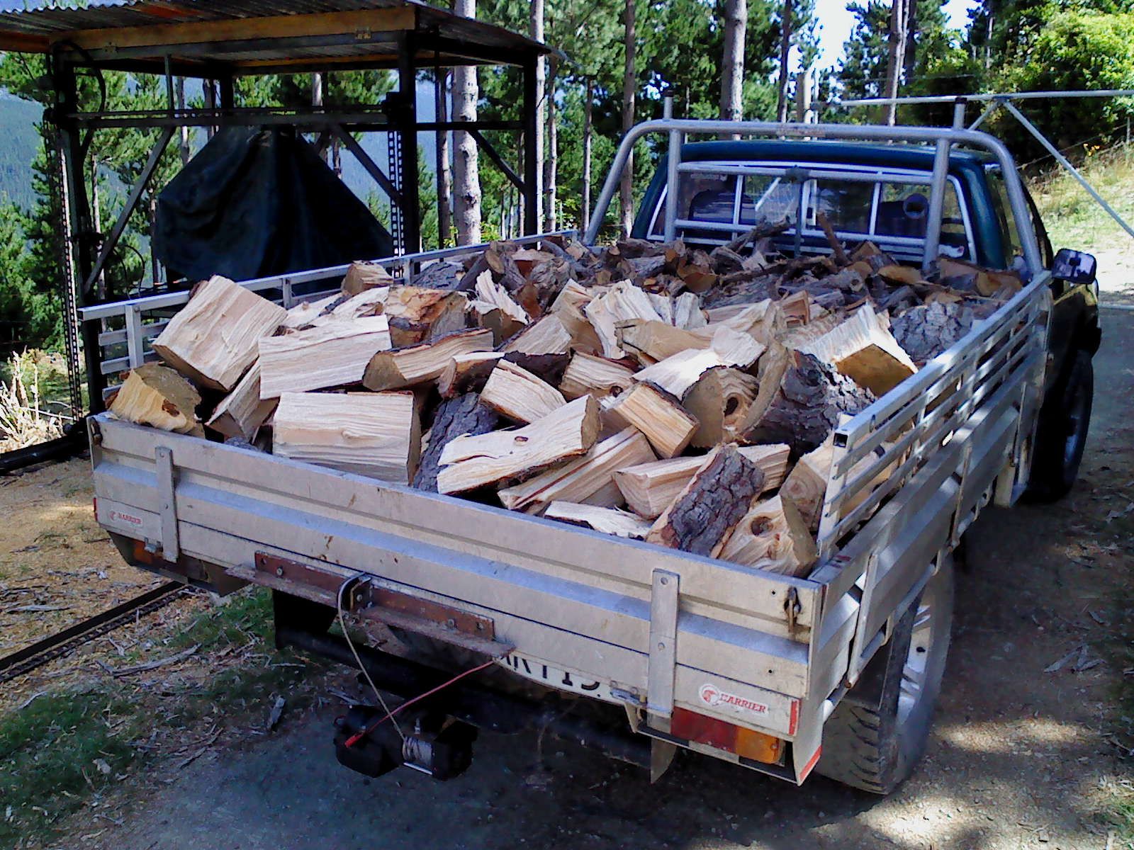 How to make a truck load handler / firewood unloader