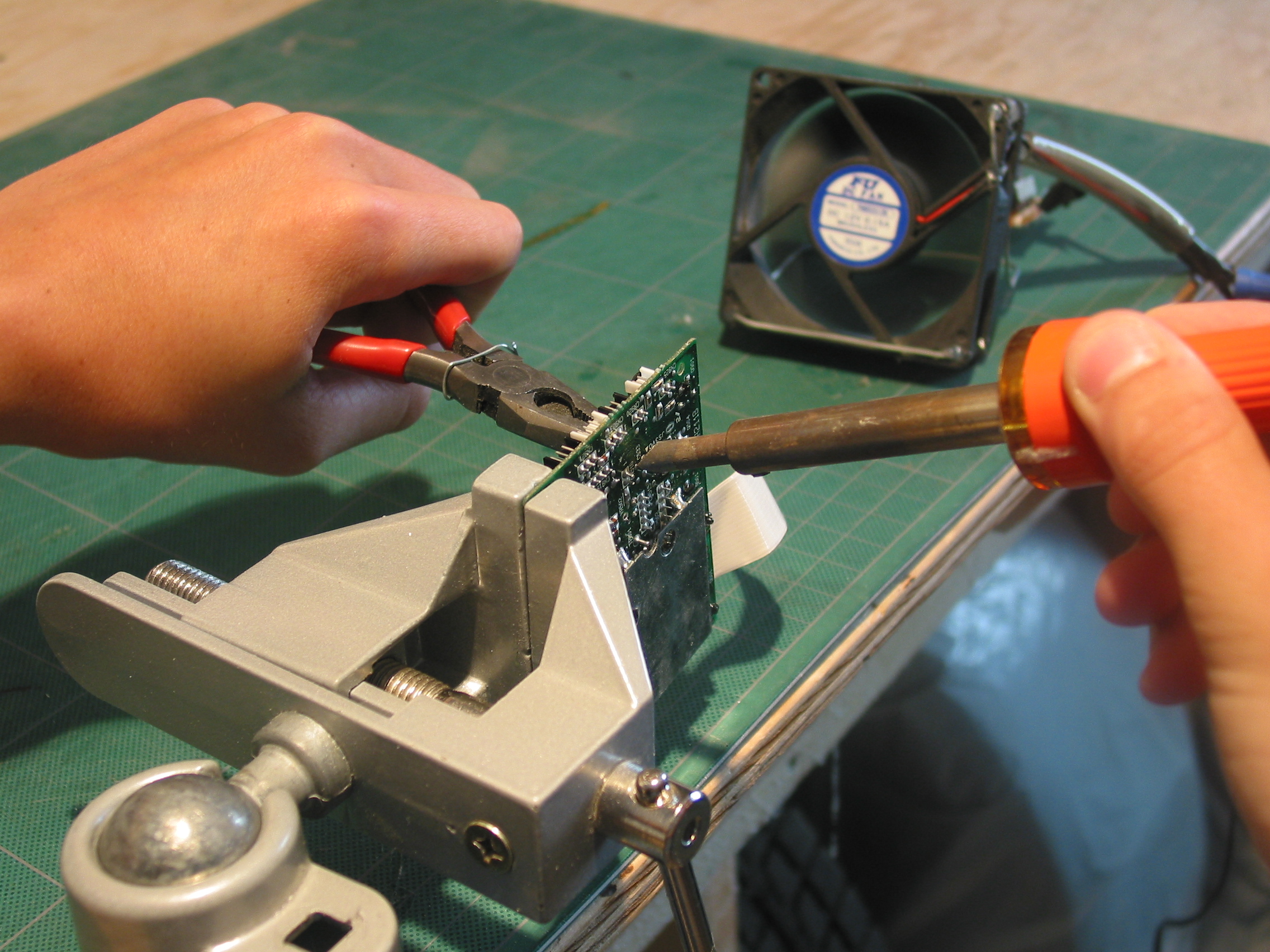 Recycle Old PCB Components