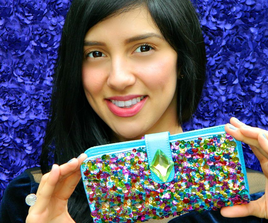 Sequin Bag DIY