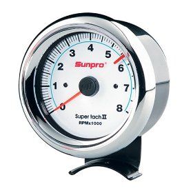Automobile Tachometer on an outboard