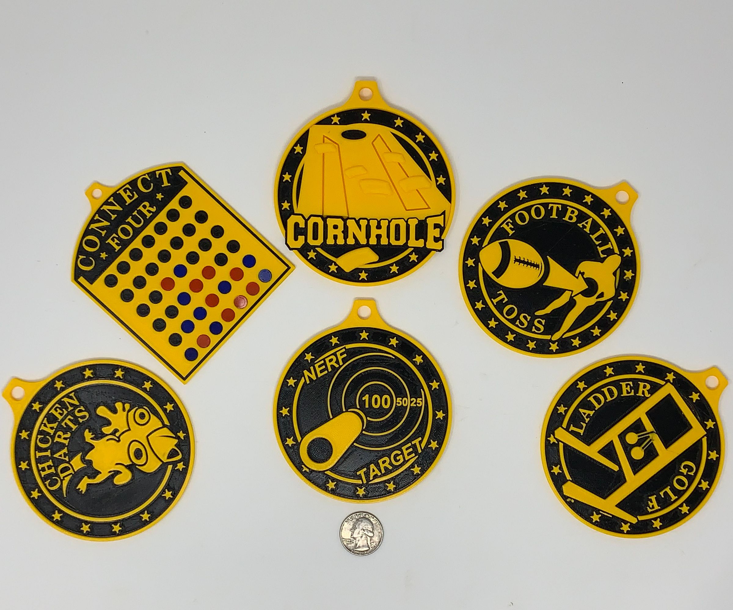 Six Medals.
