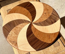 Pinwheel Charcuterie Board