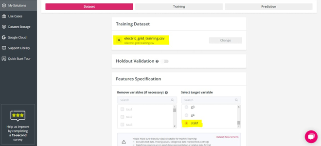 Importing the Dataset and Choosing the Target Variable
