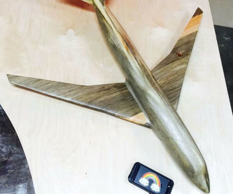 CNC:  Boeing 747 Model