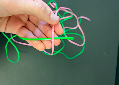 Align Strings Perpendicularly