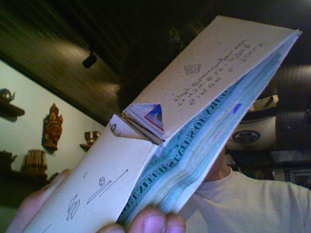 Finished Paper Wallet