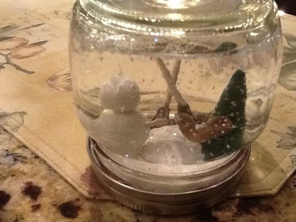 DIY Polymer Clay Snow Globes!