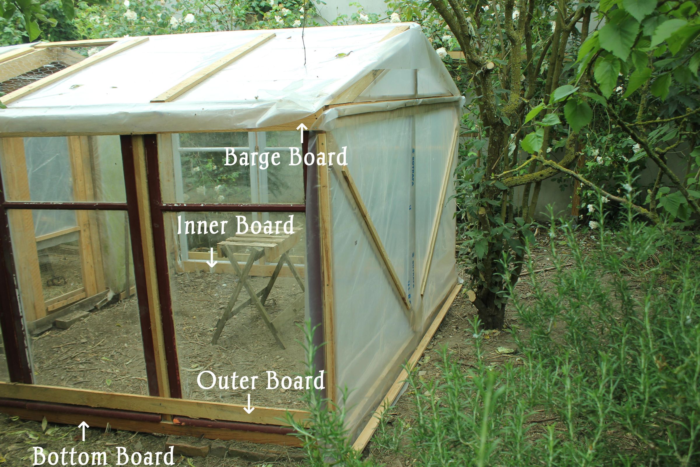 Greenhouse Extension - Making a Safe Living, Nesting & Brooding Area ...