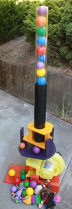 Túnel De Viento Vertical Para Juguetes Y Pelotas Para Niños