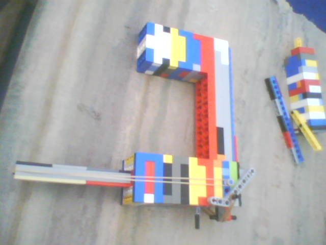 Lego Gun Semi Auto Hand Gun With Magazines