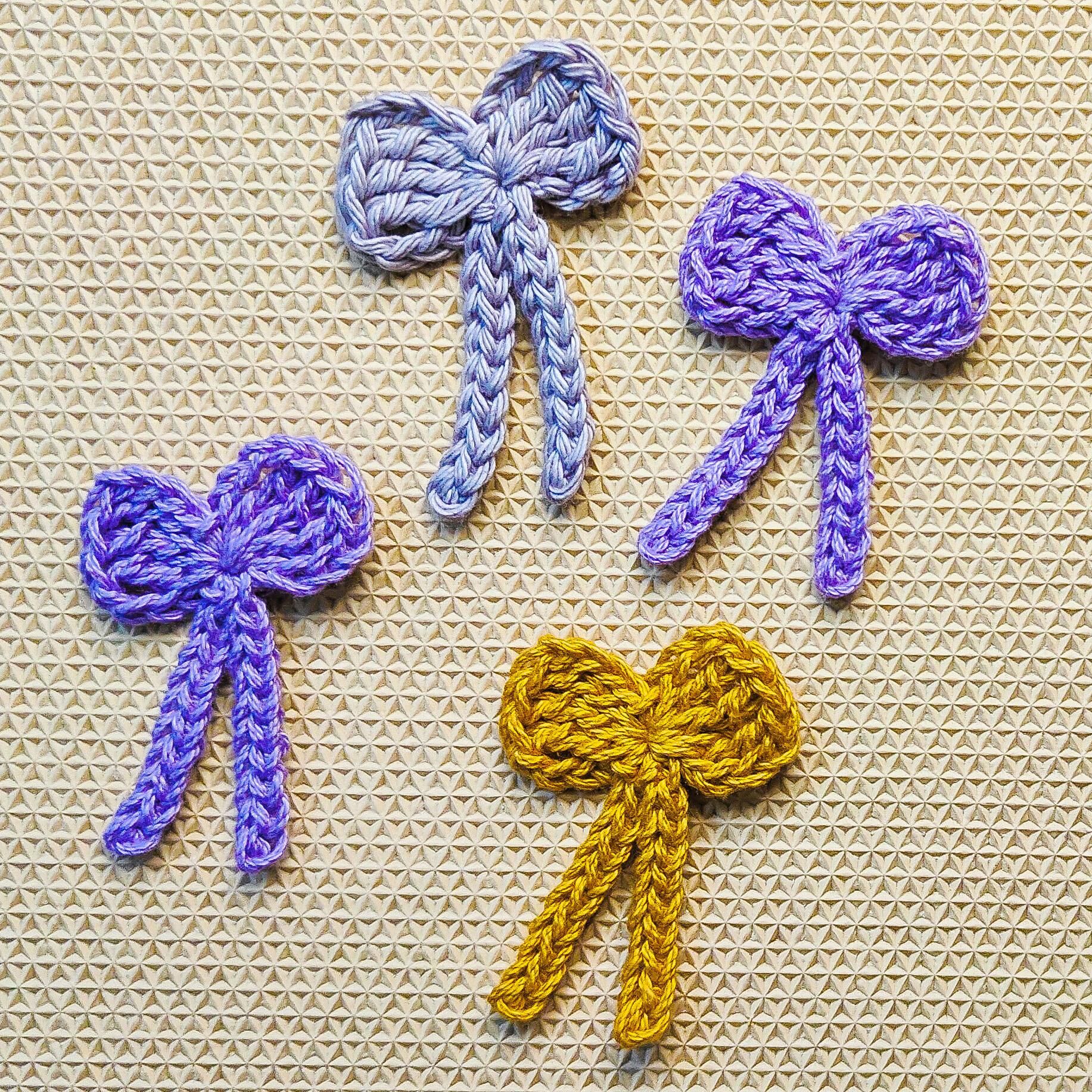 Crochet Tie And Making Bows
