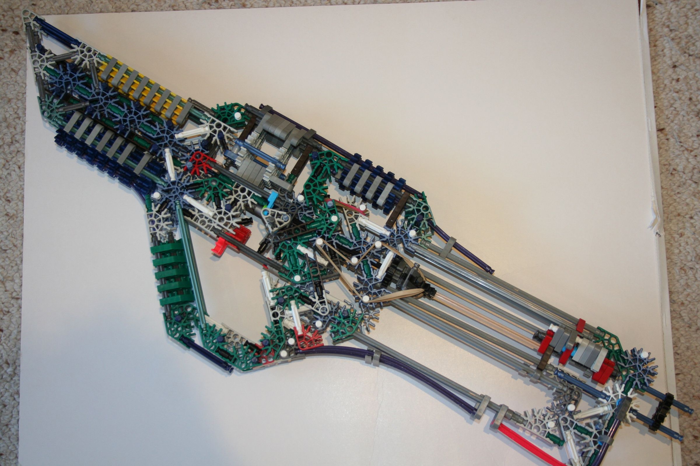 XKR Knex Assault Rifle - Big Mod of Jager's