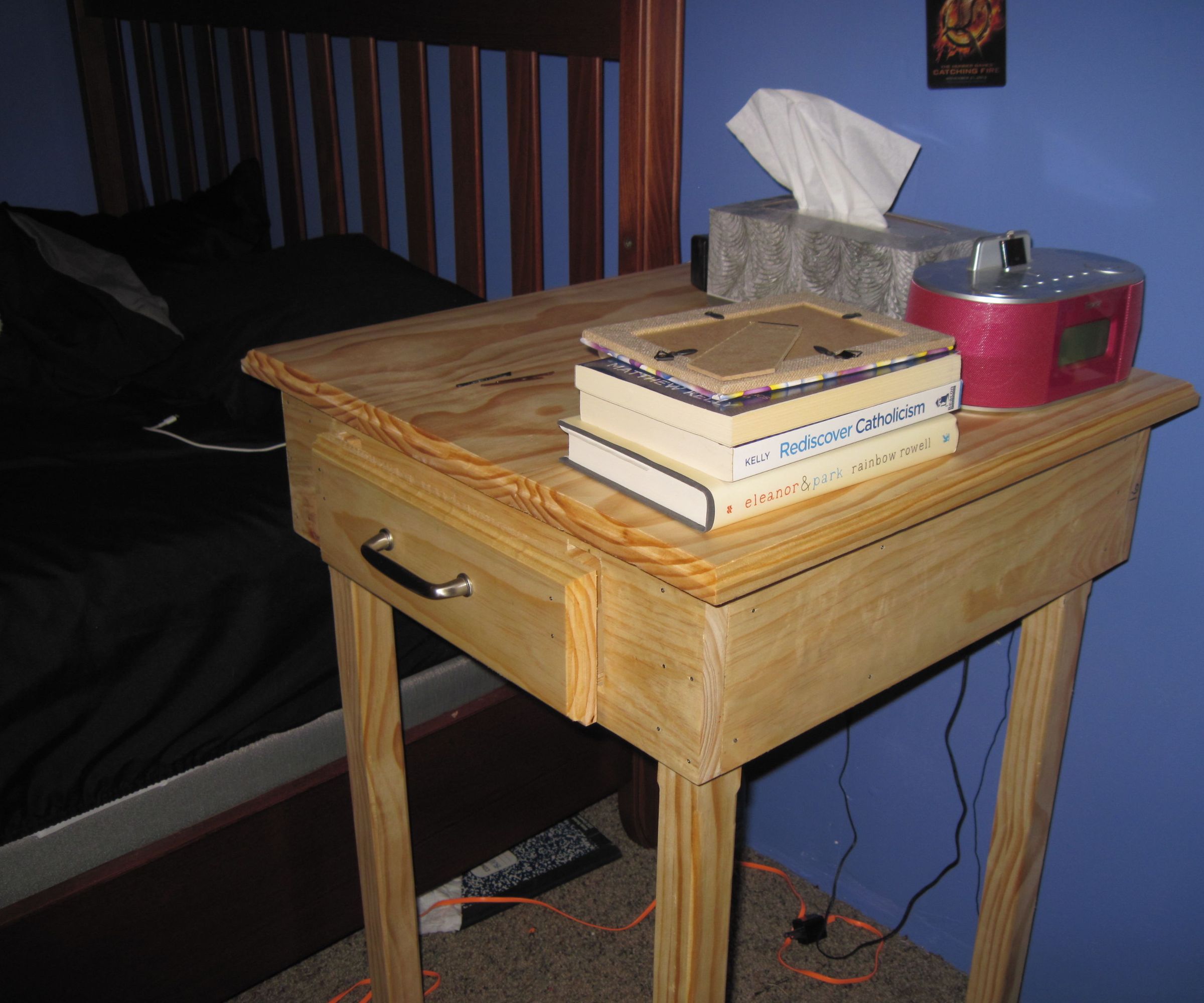Large, Homemade High Quality Nightstand