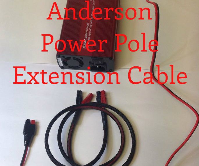 Anderson Power Pole Battery Charger Extension Cable