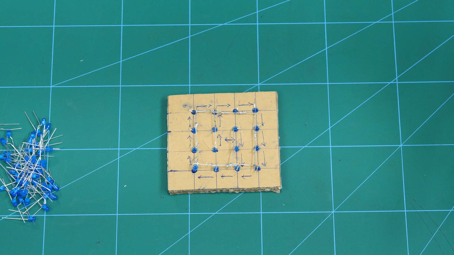 4*4*4 LED Cube Using Arduino Embedded Prototyping Platform : 6 Steps ...