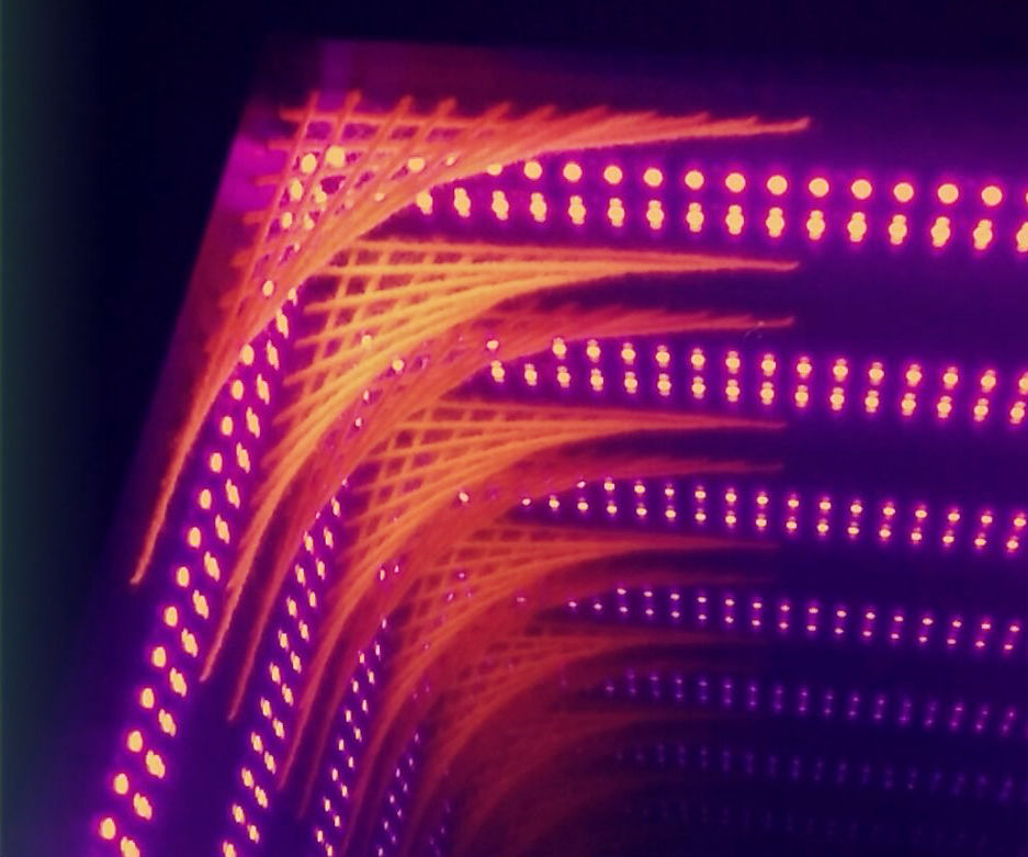 Infinity Mirror UV String Art