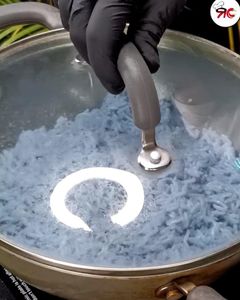 Delicious Blue Rice