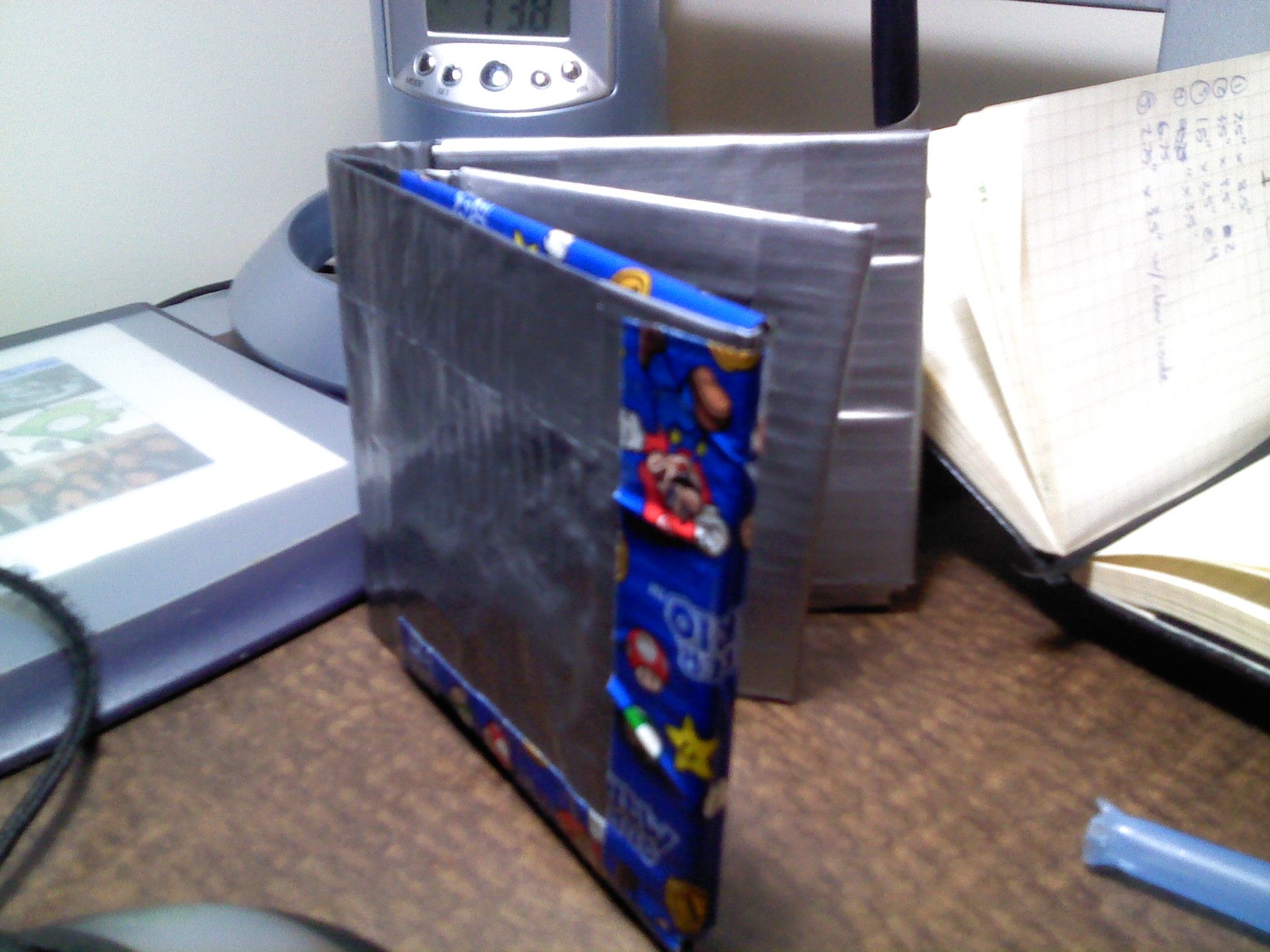 Bi-fold Duct Tape Wallet With Photo ID Flap