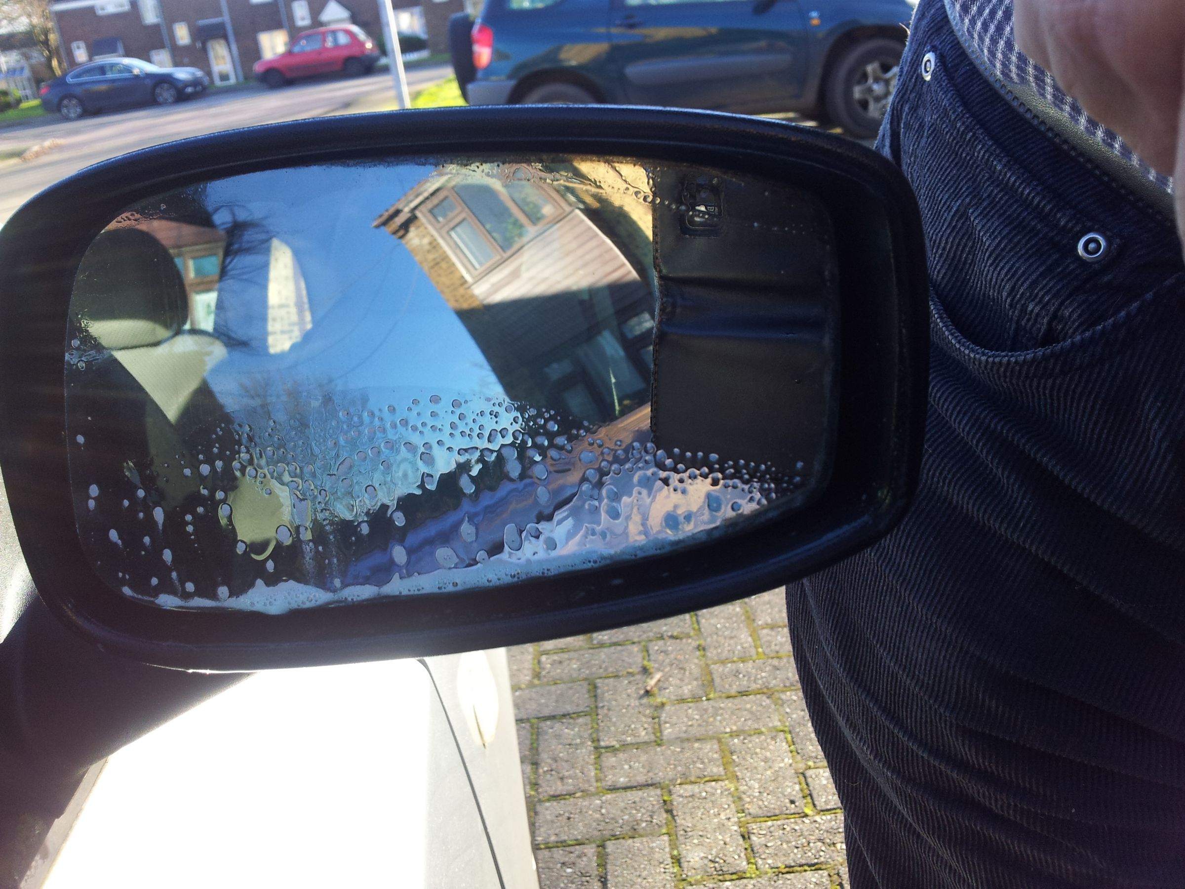 Wing Mirror Squeegee