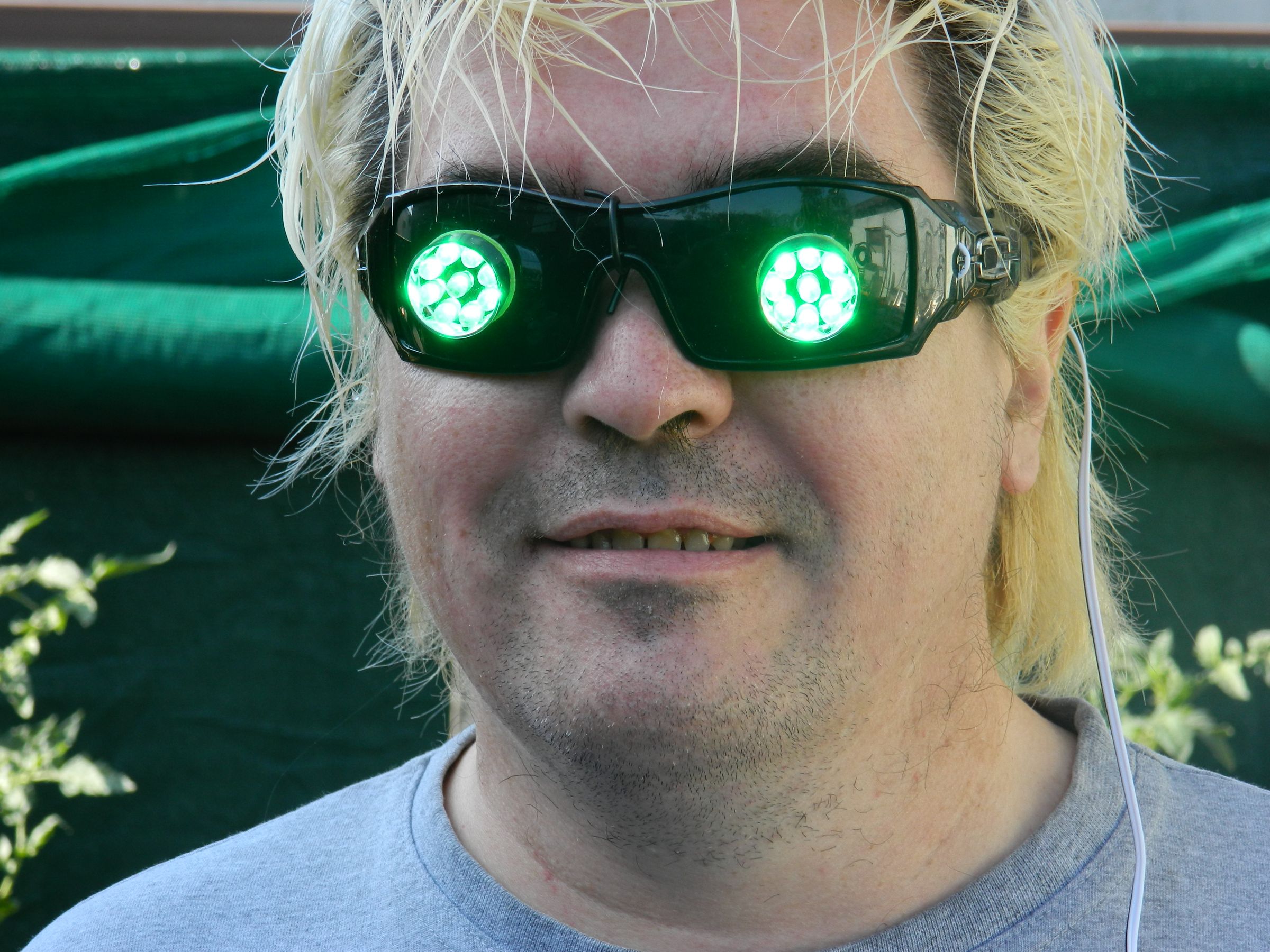 BLONDIE "Rapture" Man-from-Mars Flashing Glasses