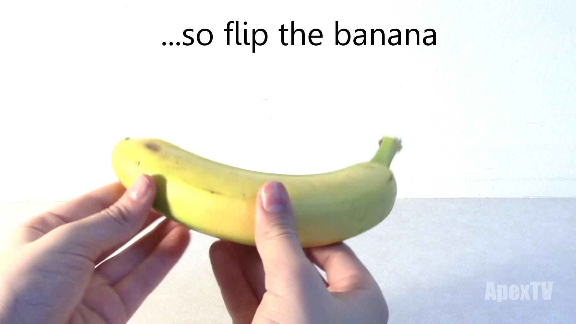 Sliced Banana Trick 7 Steps Instructables
