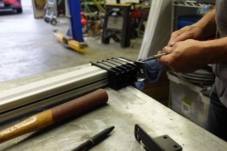 Making Prototype Mounting Bracket
