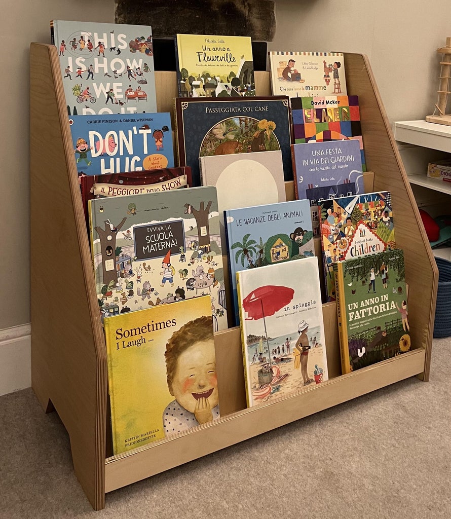 How to Build a Montessori Bookshelf With Just 2 Plywood Sheets : 8 ...