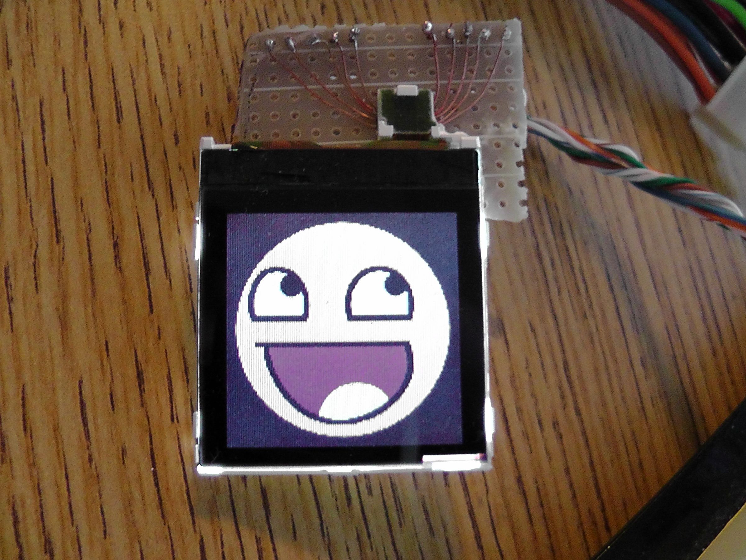 How To Use a Nokia Color LCD!
