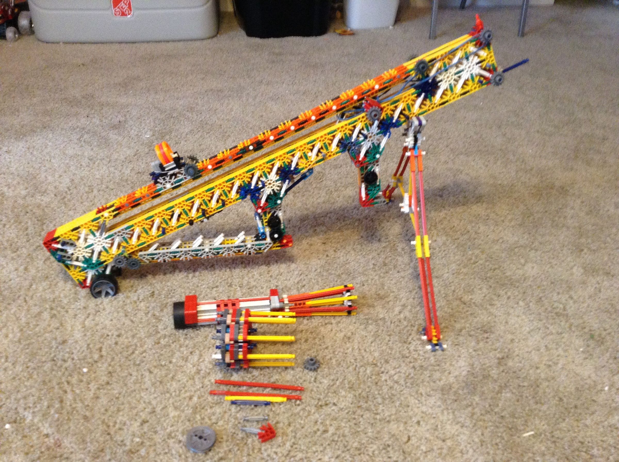 The Goliath ( Final Version) Knex Railgun