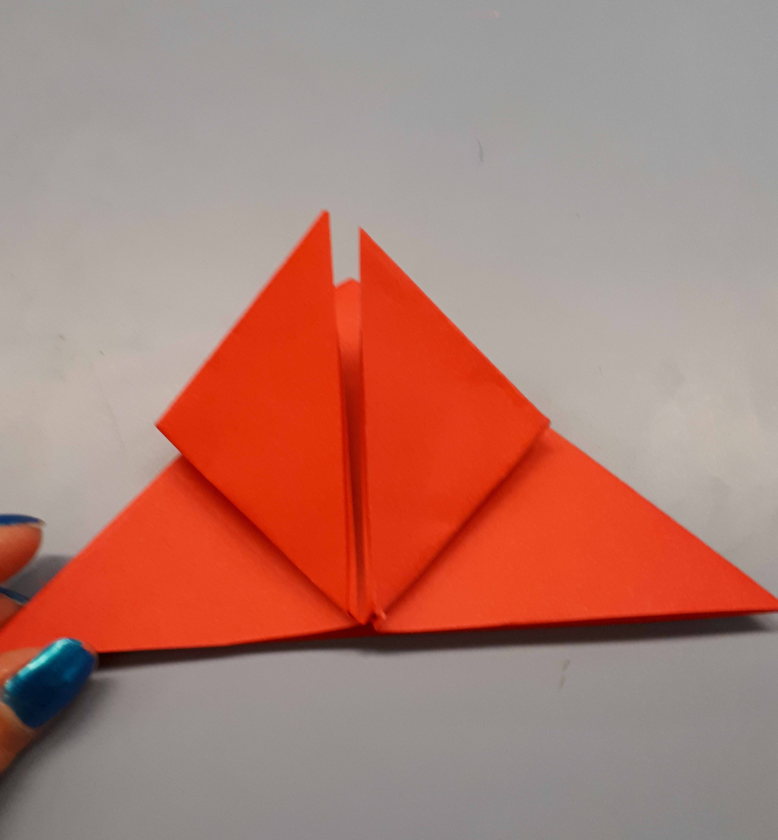 Step 4: Fold the Side Folds Up