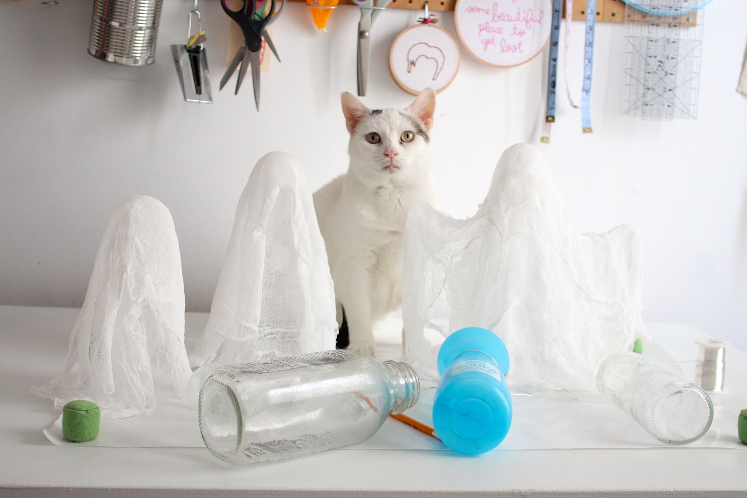 How to Make Cheesecloth Ghosts 6 Steps (with Pictures) Instructables