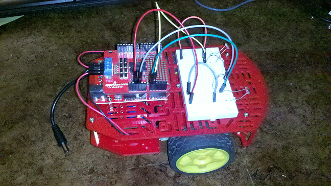 Simple Light Following Robot