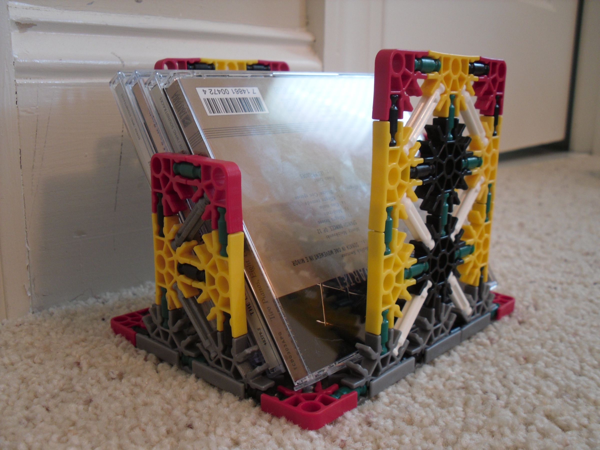 Knex CD Stand & Pencil Holder